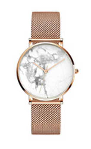 Metallic Luxury Marble Watch